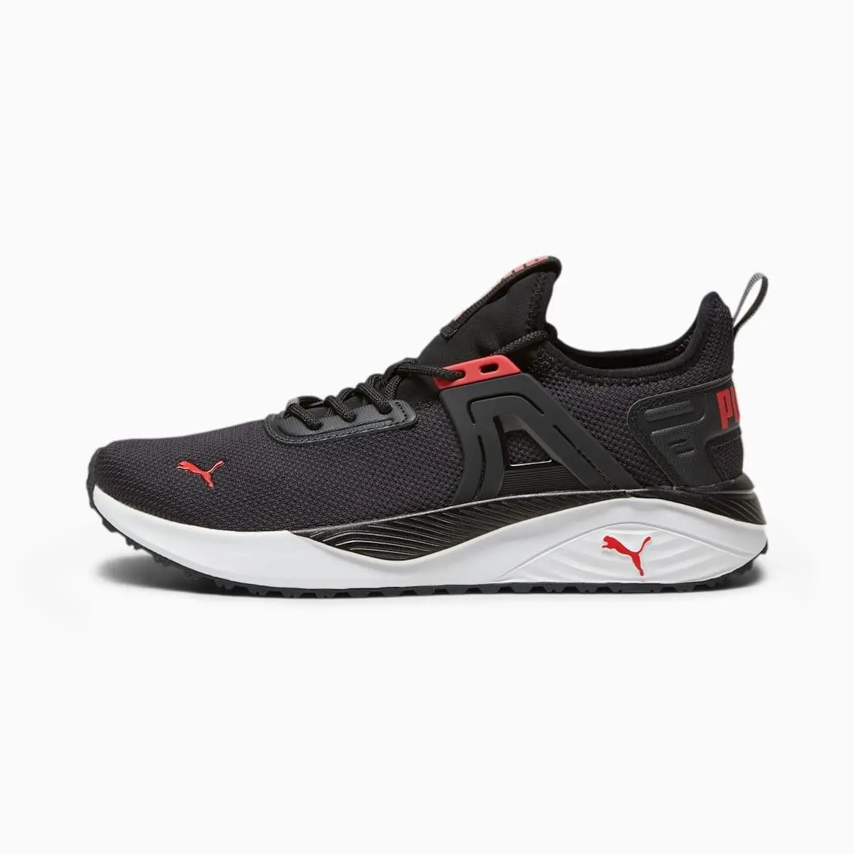 Mens Pacer 23 Sneaker Black-for All Time Red Silver  Black/for All Ti by Puma