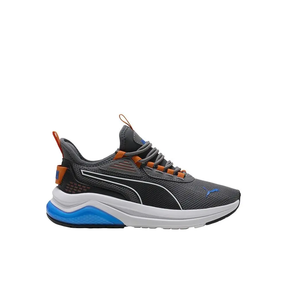 Amplifier Lace Up Youth Boys Grey Sneakers Casual Shoes 39815209 by Puma