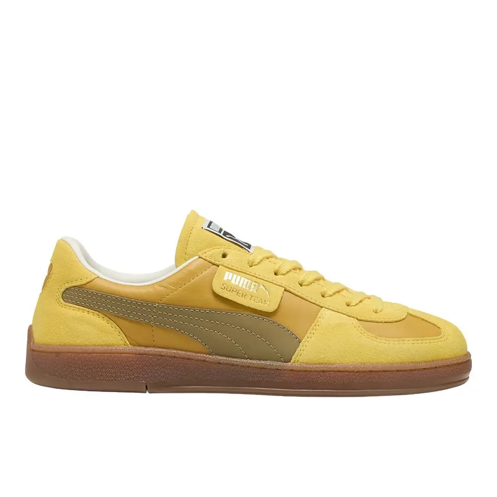 Super Team Summer Lace Up Mens Yellow Sneakers Casual Shoes 40225202 by Puma