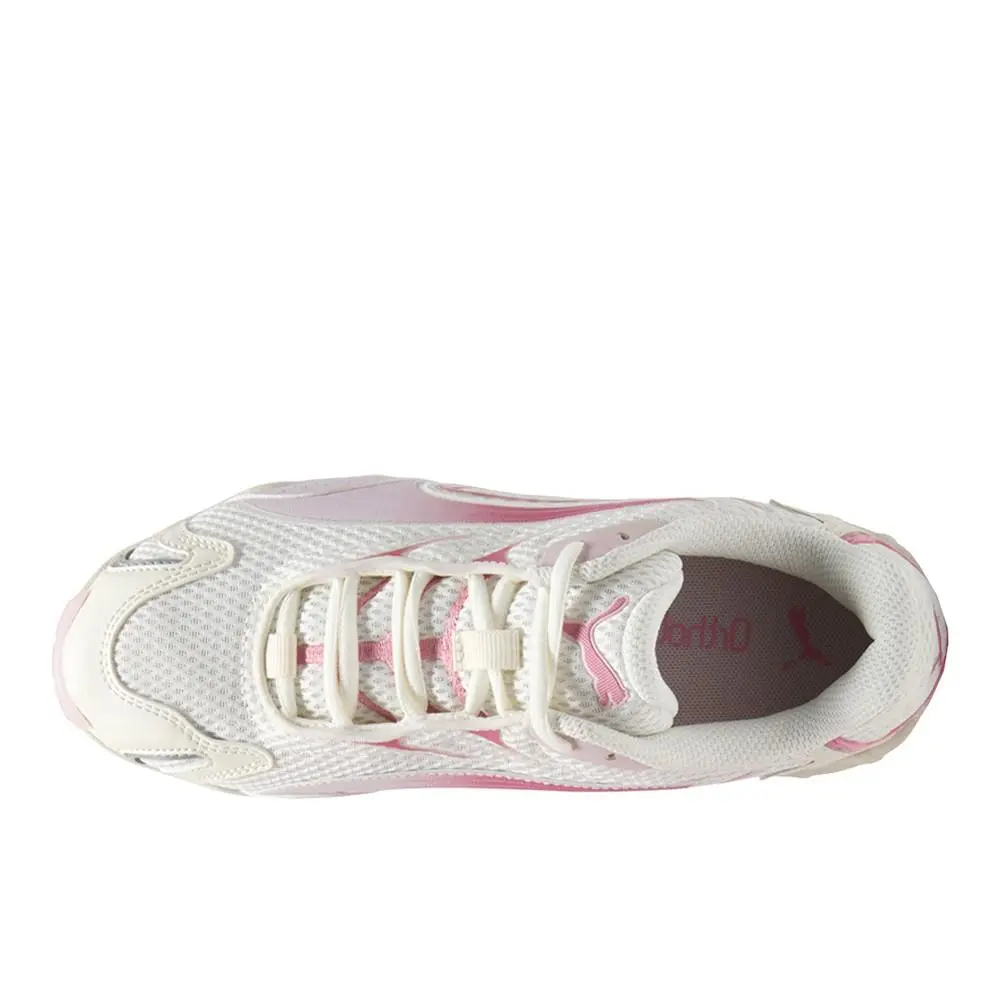 Puma shoes - PUMA Inhale Lace Up - Inhale Lace - 40328112 - Off White, Pink 2