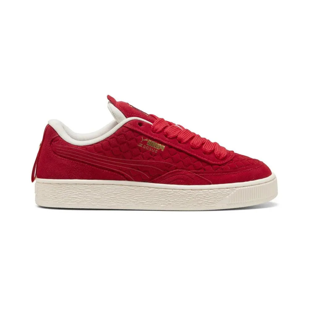 Scuderia Ferrari Suede Xl Mtsp Lace Up Mens Red Sneakers Casual Shoes 3089 by Puma
