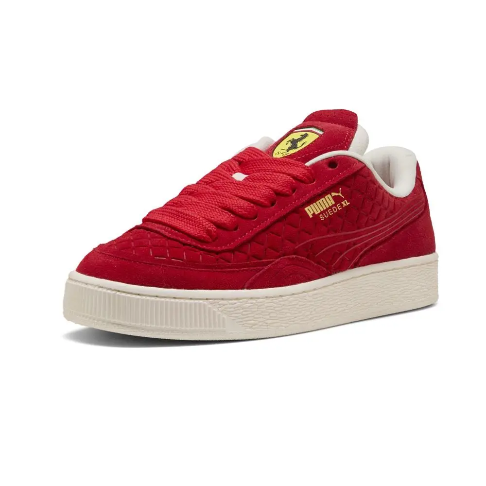 Puma shoes - PUMA Scuderia Ferrari Suede Xl Mtsp Lace Up - 30890002 - Red 6