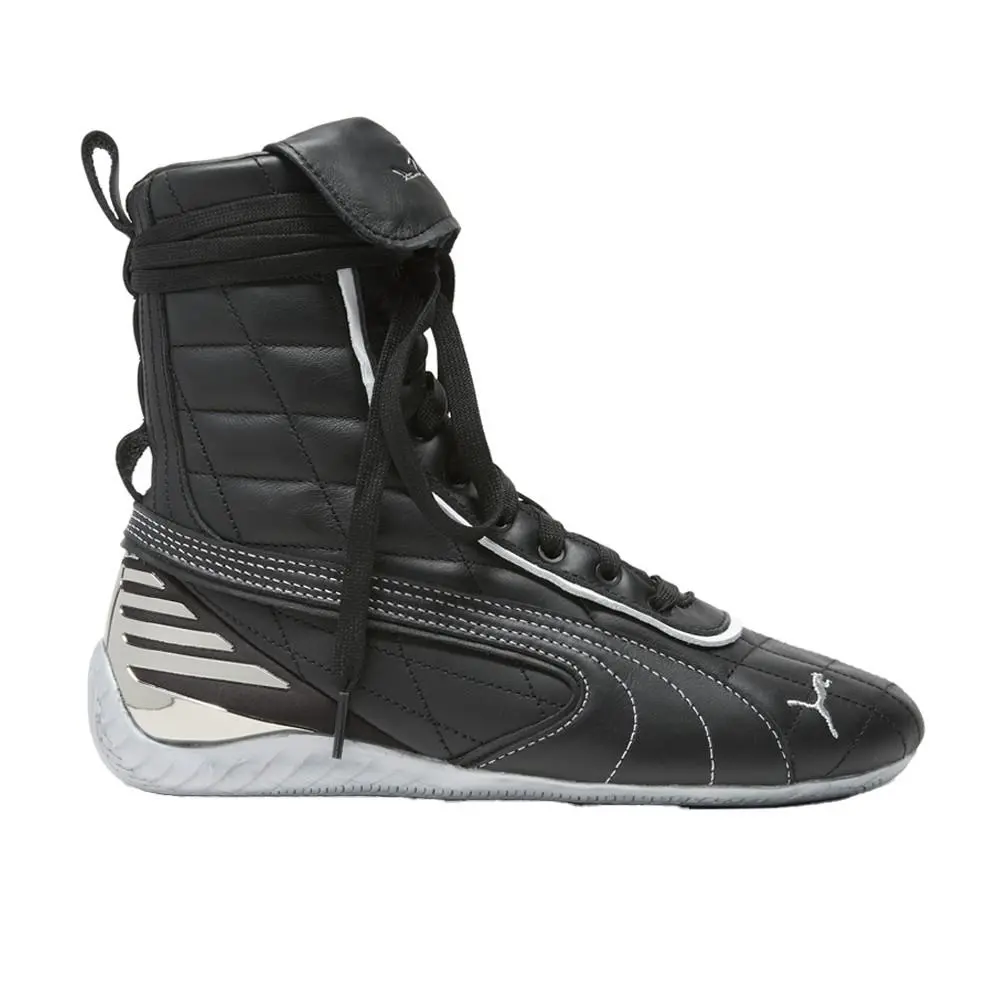 Puma shoes - PUMA  X Laquan Smith Speedcat Mid Lace Up - 40232501 - Black 5
