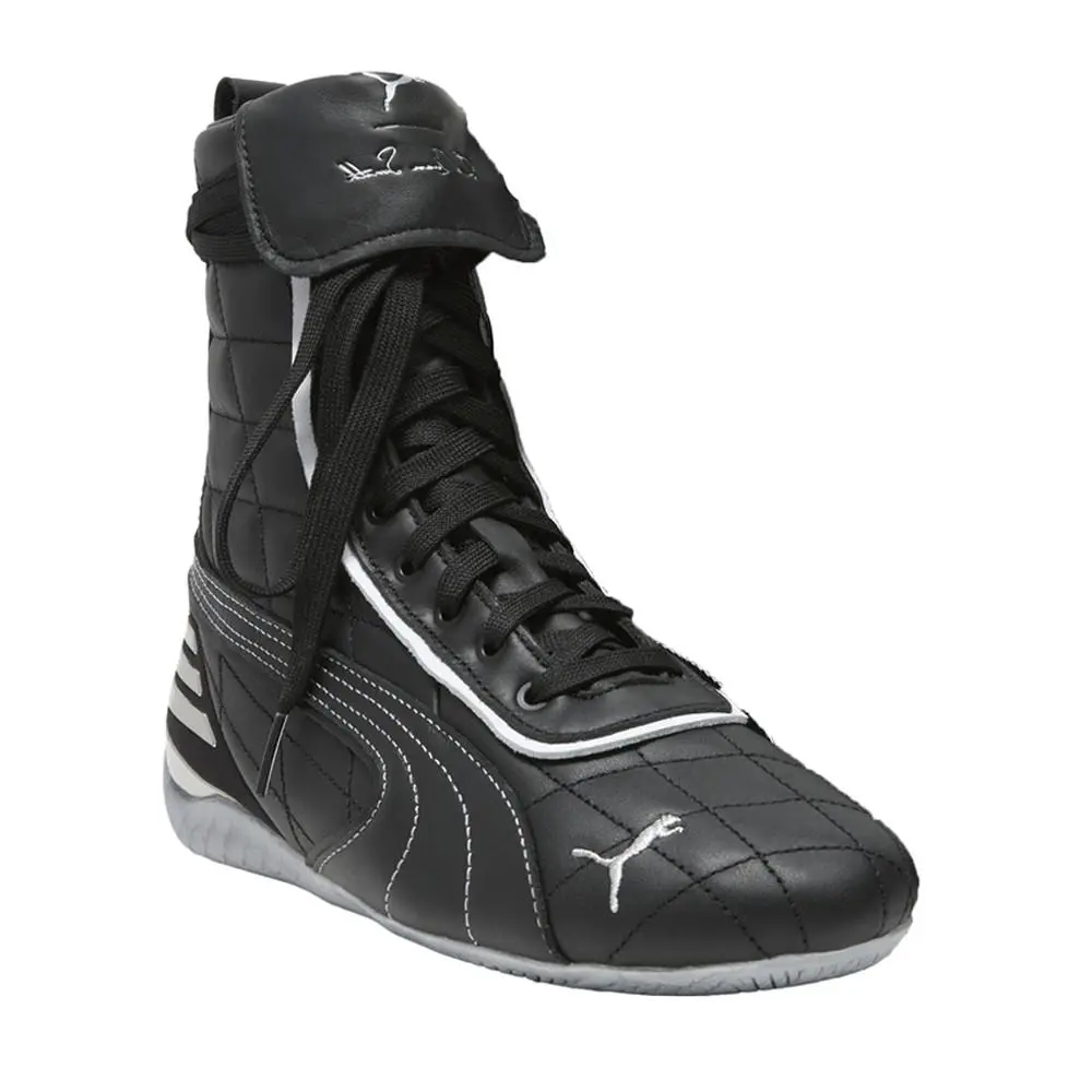 Puma shoes - PUMA  X Laquan Smith Speedcat Mid Lace Up - 40232501 - Black 6