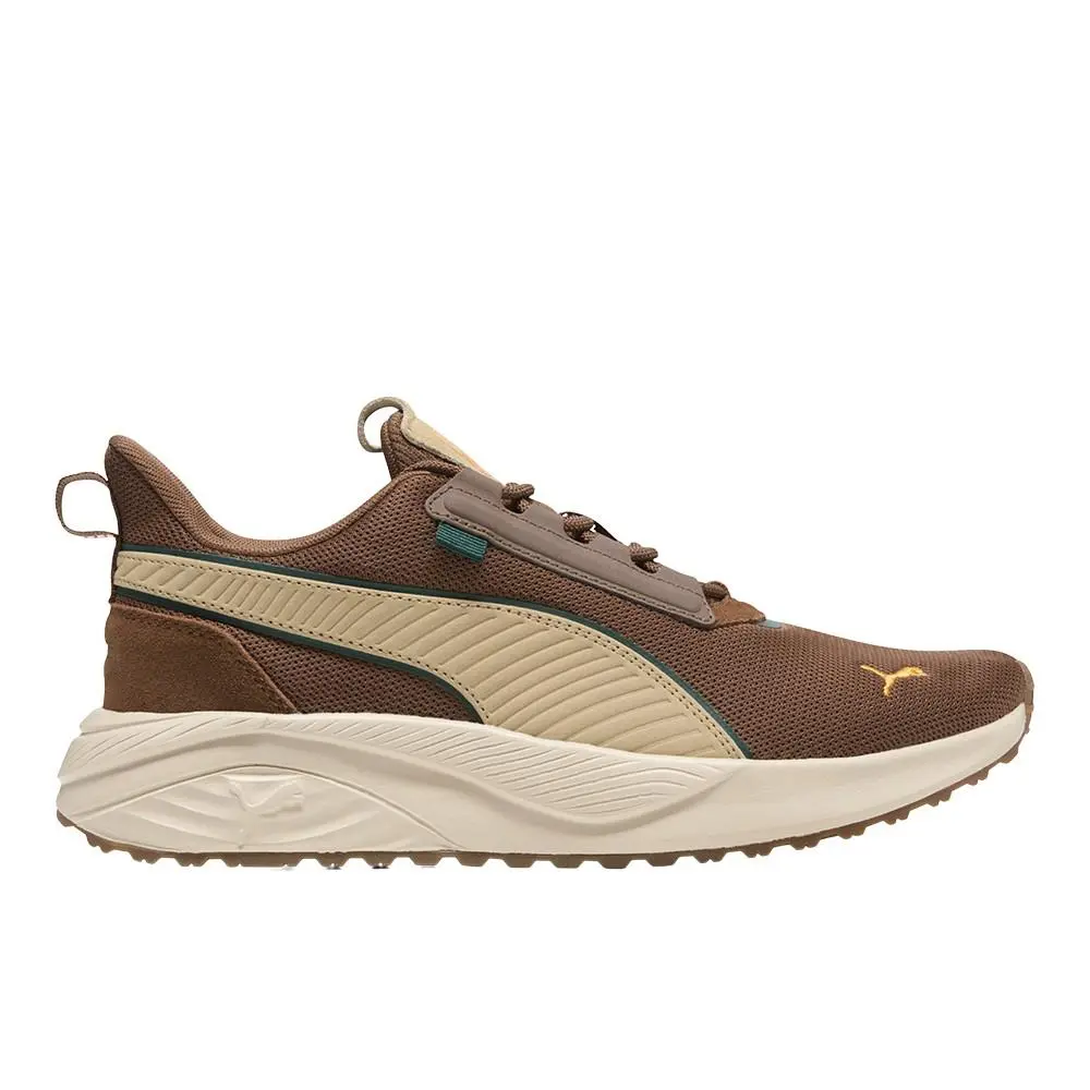 Pacer 23 Street Lace Up Mens Brown Sneakers Casual Shoes 40075515 by Puma