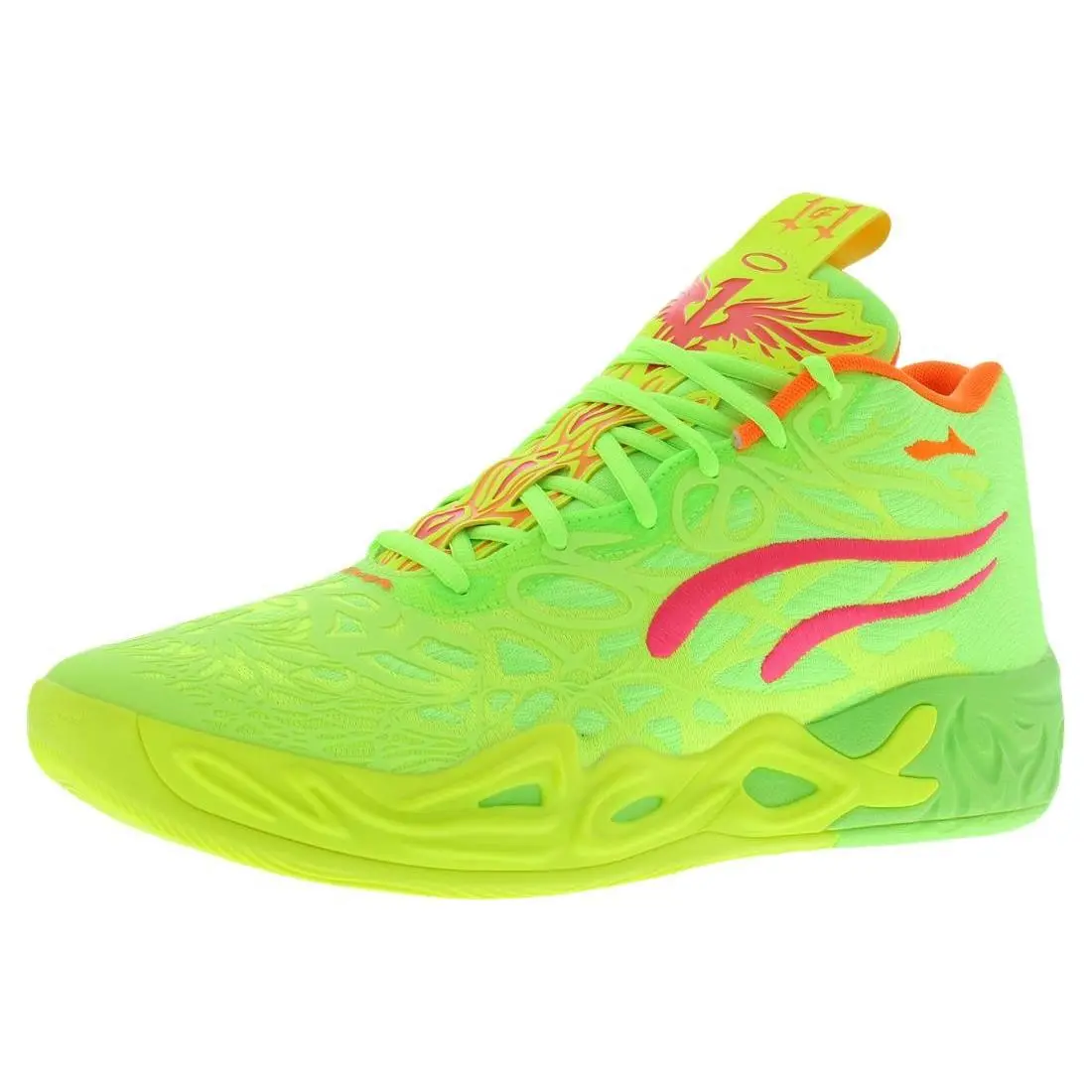 Puma shoes - Yellow Alert/Green Glare, Main: Green 4
