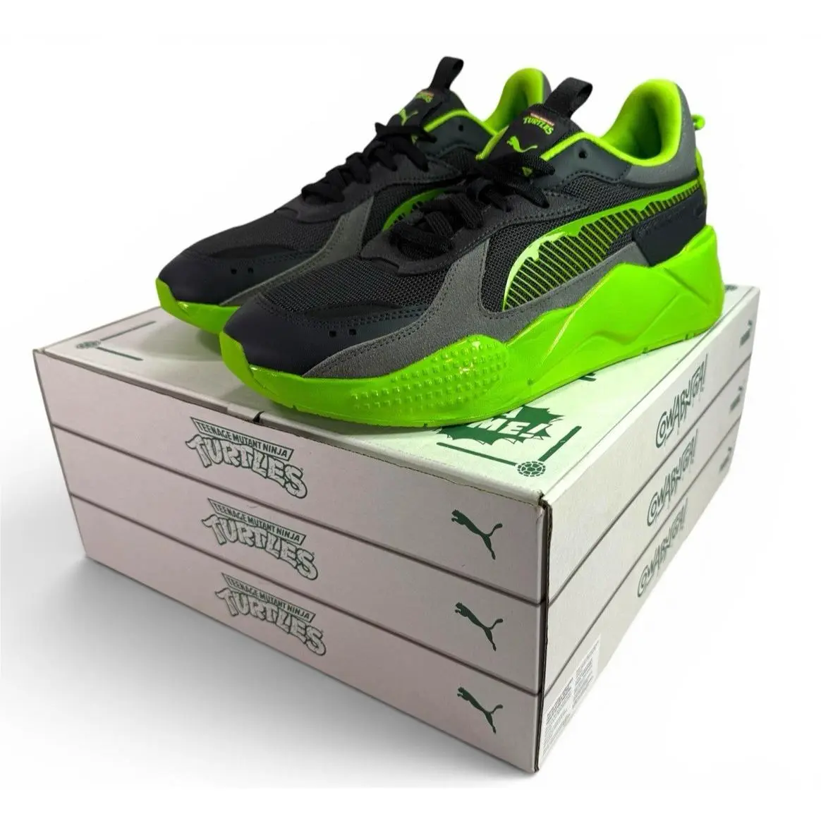 Puma shoes - RS-X TMNT Jr - TMNT - Green 13
