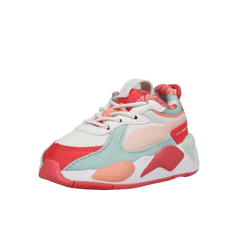 Puma shoes - PUMA RsX Flower Aura 2 Lace Up  Toddler - 384653-01 - Red, White 0
