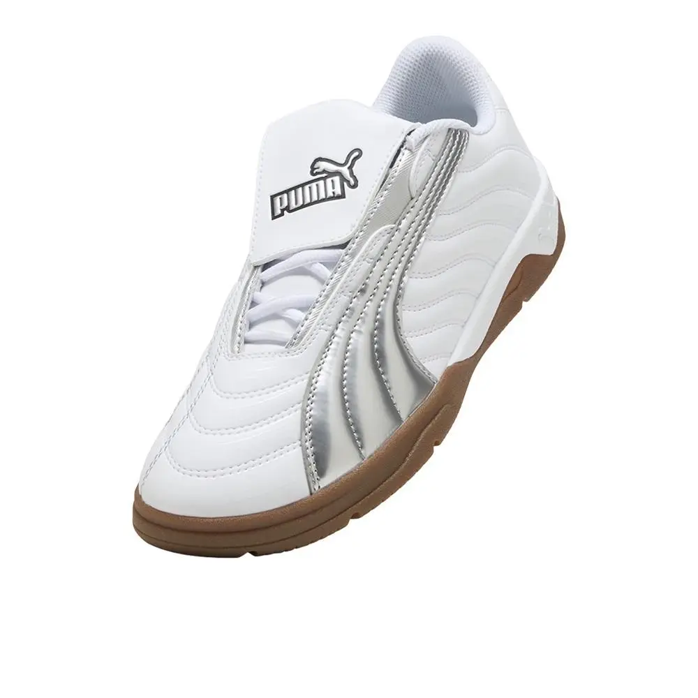 Puma shoes - PUMA  Tifosi Calcio Lace Up - 40445302 - White 4