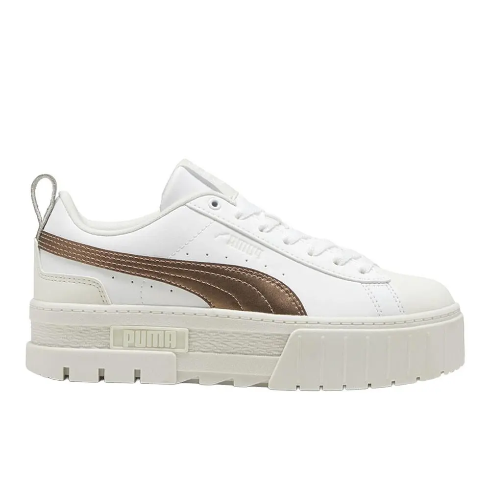 Puma Mayze Glowup Womens White Sneakers Casual Shoes 39838401