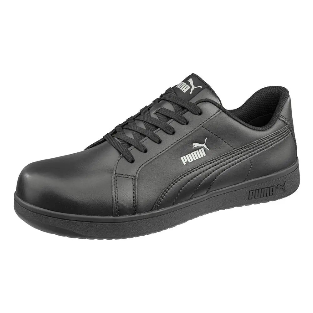 Puma shoes - PUMA Safety Iconic Low Slip Resistant Composite Toe Work - 640005 - Black 0
