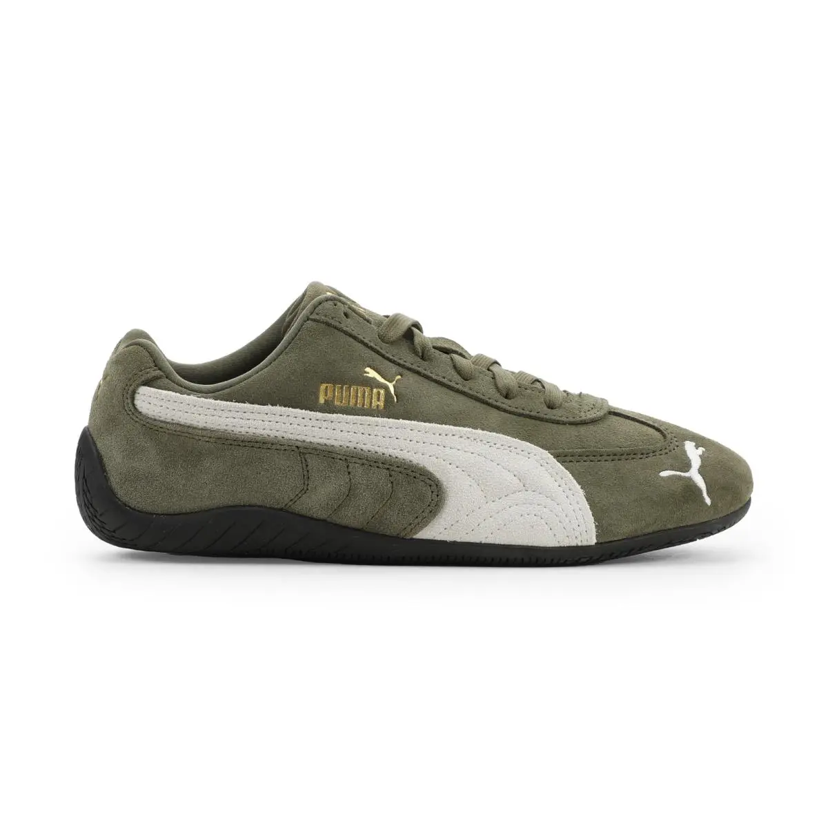 Speedcat OG 39884615 Mens Green Suede Lifestyle Sneakers Shoes by Puma