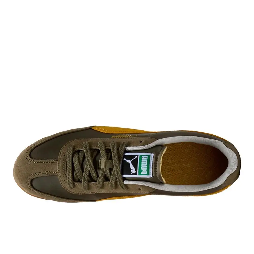 Puma shoes - PUMA Arizona Nylon Lace Up Sneaker - 39868212 - Green 2