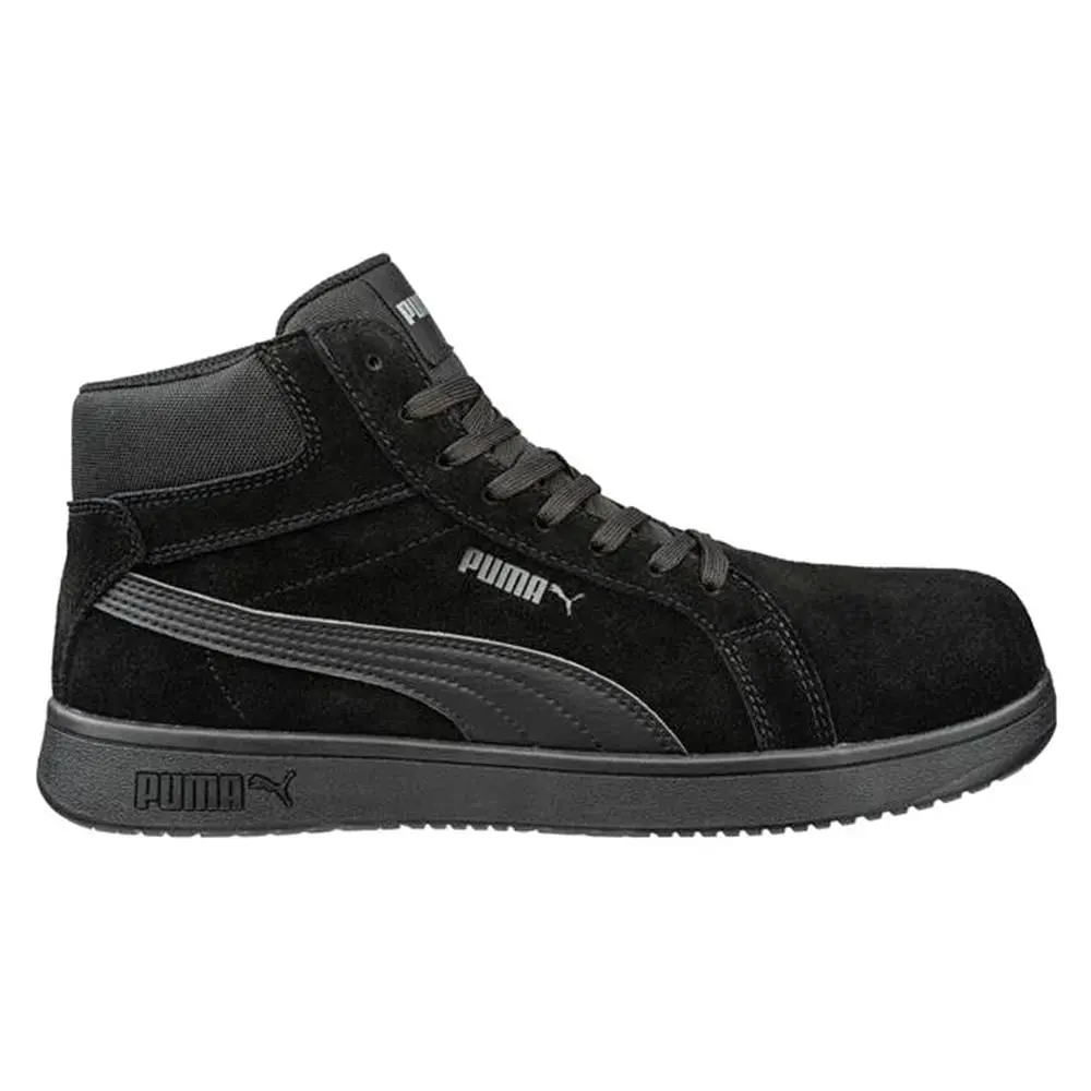 Safety Iconic 5 Inch Electrical Composite Toe Work Womens Black 630315 by Puma