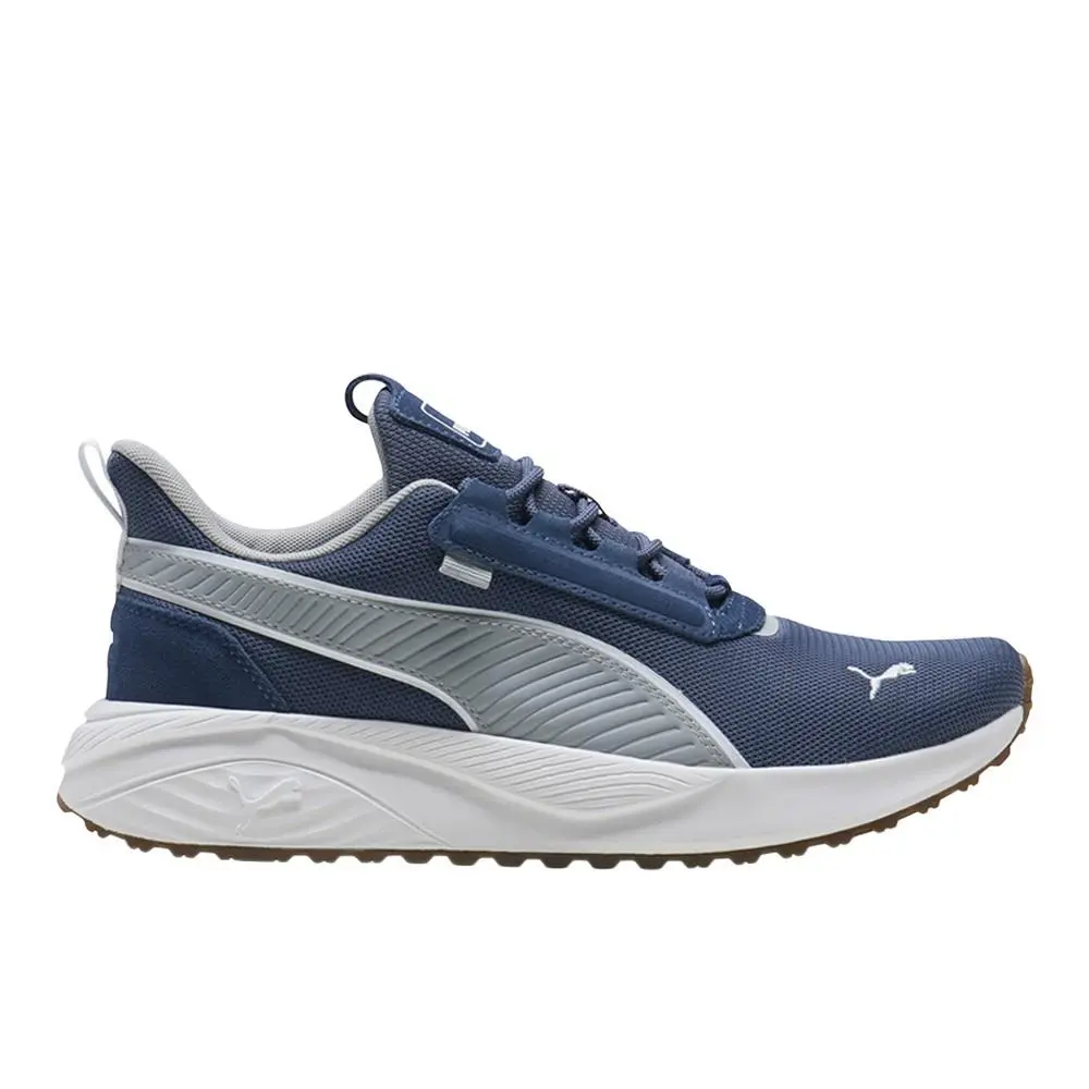 Puma Pacer 23 Street Suede Lace Up Mens Blue Sneakers Casual Shoes 40327201