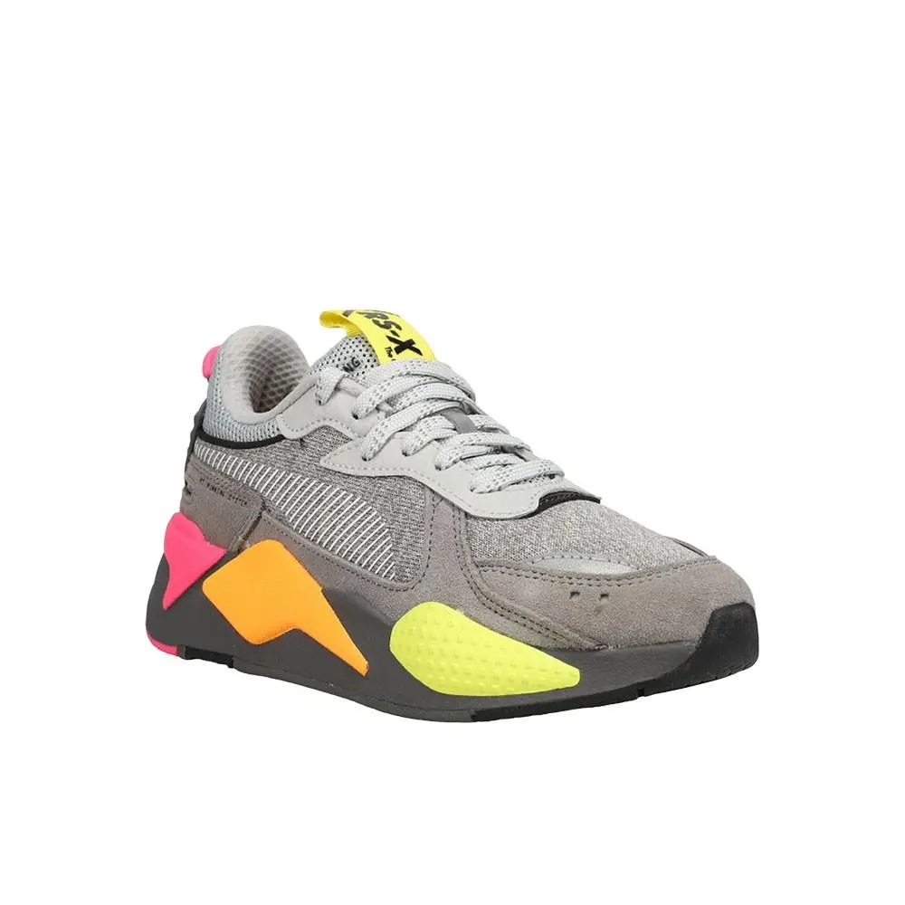 Puma shoes - PUMA Rs X Highlighter Lace Up  Youth - 385934-01 - Grey 6