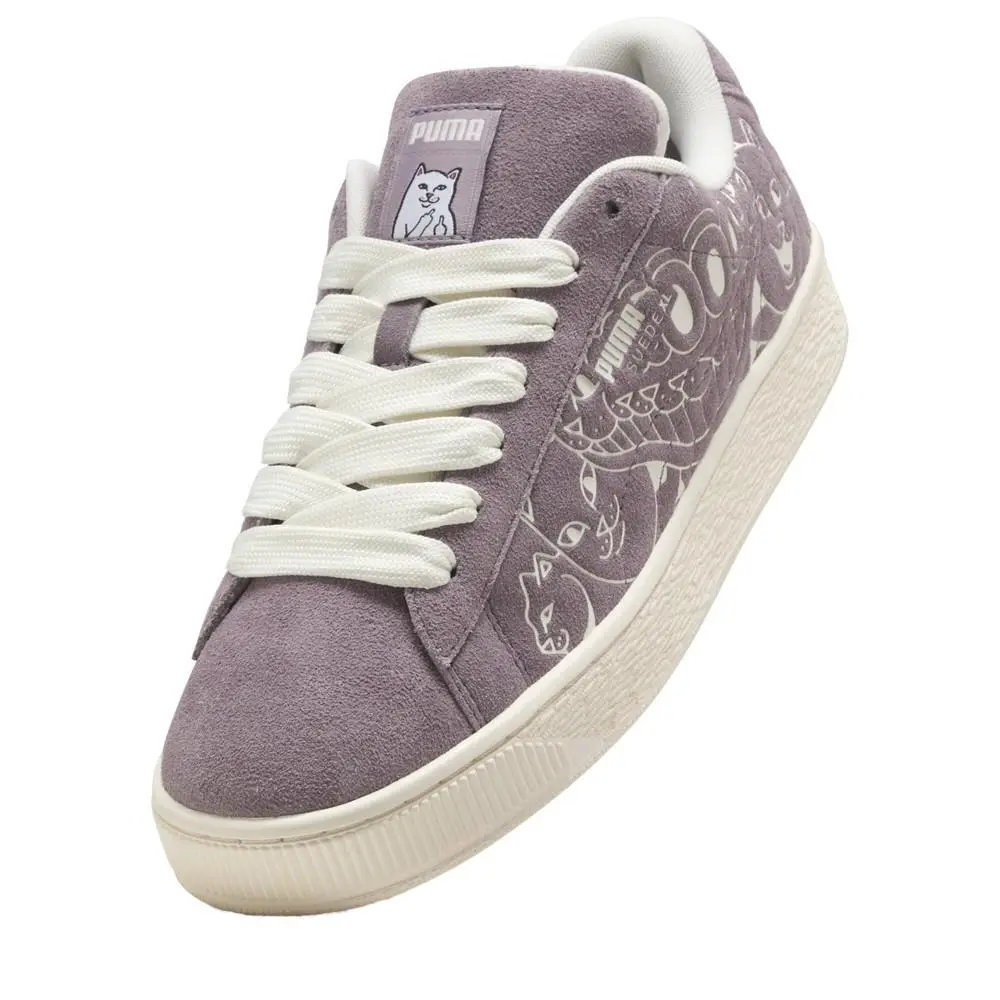 Puma shoes - PUMA Suede Xl  Lace Up - 40365101 - Purple 4