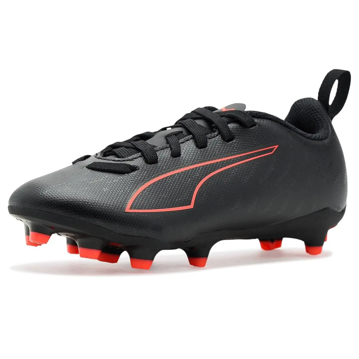 Kids Ultra Play Firm Artificial Ground Soccer Cleats Little Kid/big Kid Black/Red by Puma