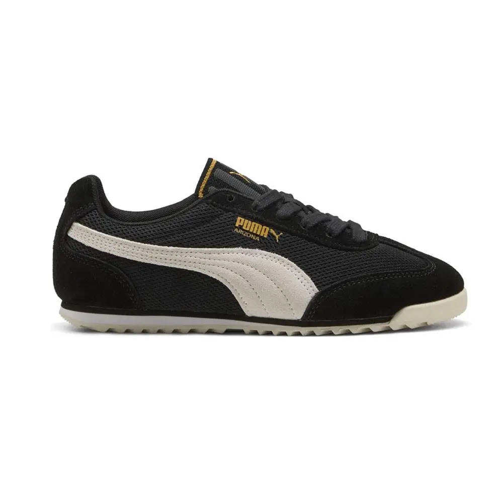 Puma Arizona Euro Lace Up Womens Black Sneakers Athletic Shoes 40378201