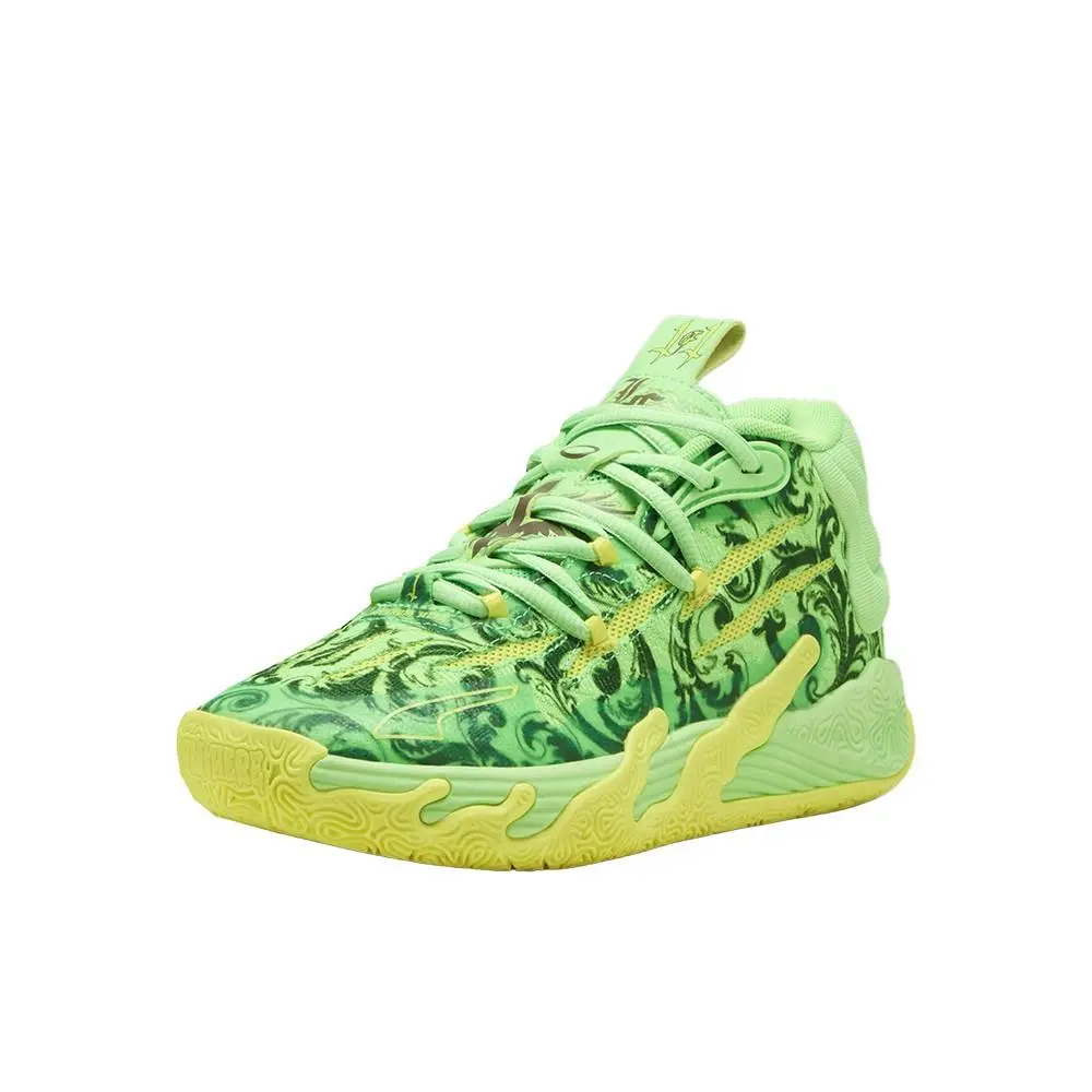 Puma shoes - PUMA Mb.03 La France Basketball  Youth - 37932701 - Green 0