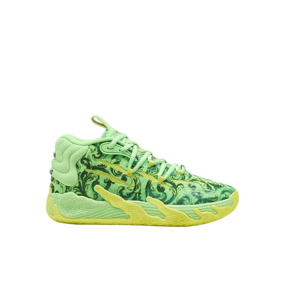 Puma shoes - PUMA Mb.03 La France Basketball  Youth - 37932701 - Green 5