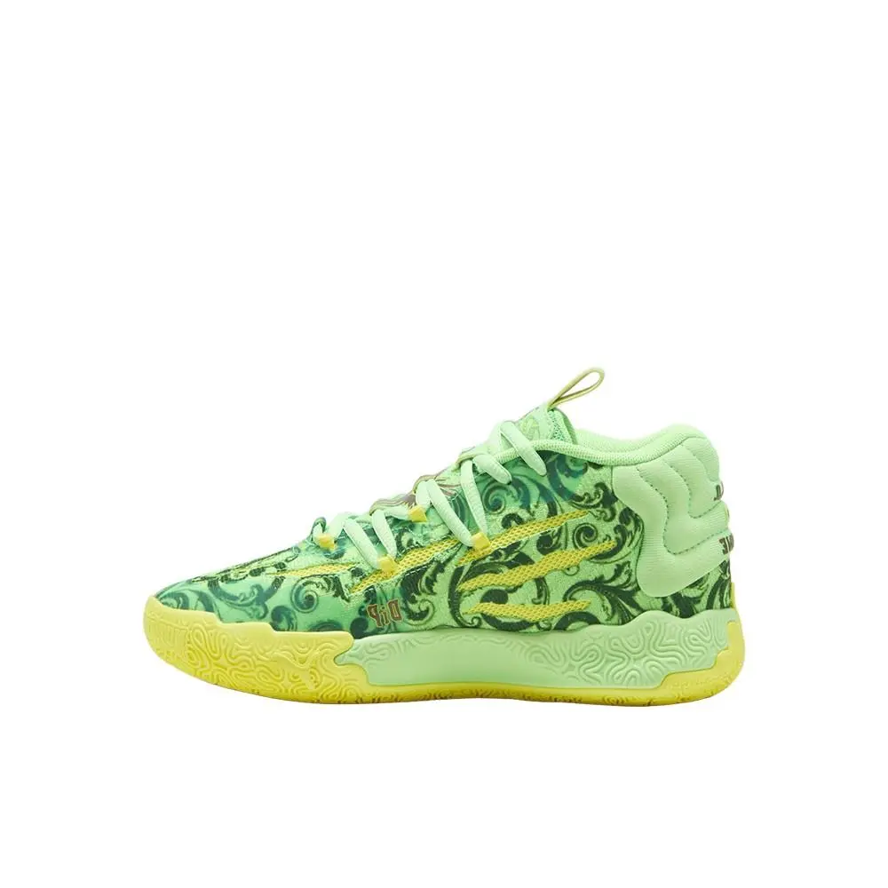 Puma shoes - PUMA Mb.03 La France Basketball  Youth - 37932701 - Green 7