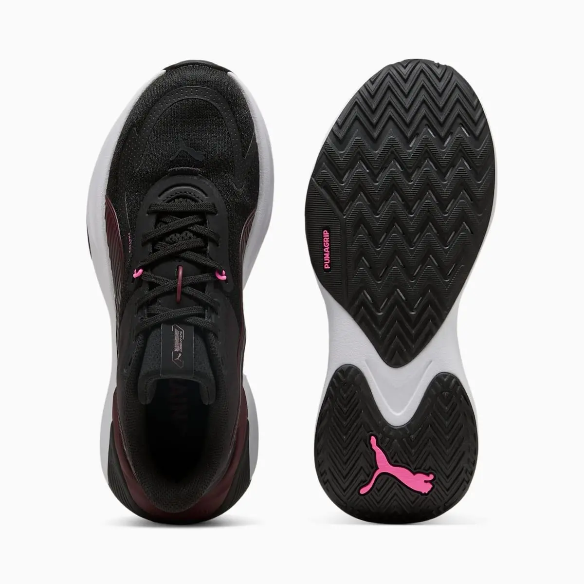 Puma shoes - BLACK/RUBY SHIMMER/PINK PIXEL 8