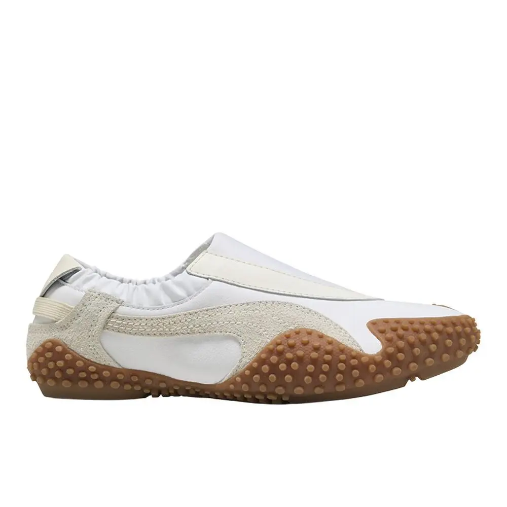 Mostro Move Slip On Womens White Sneakers Casual Shoes 40513101 by Puma