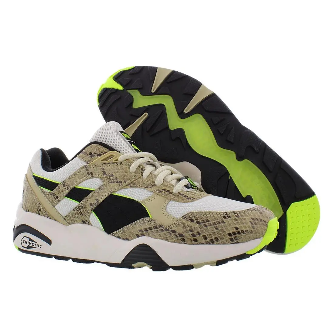 Puma shoes - Whisper White/Black, Main: White 4