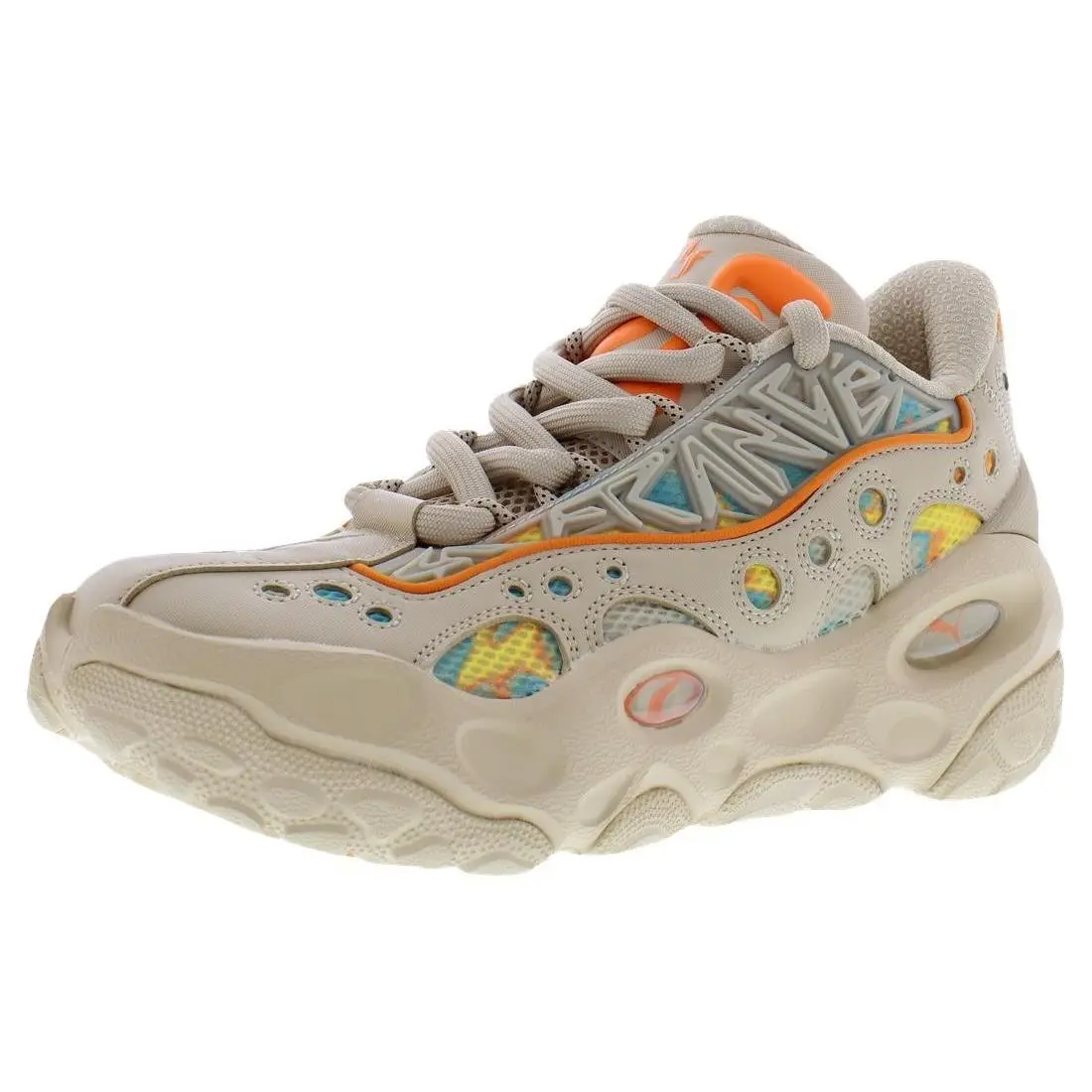 Puma shoes - Light Sand/Orange Glo, Main: Brown 0