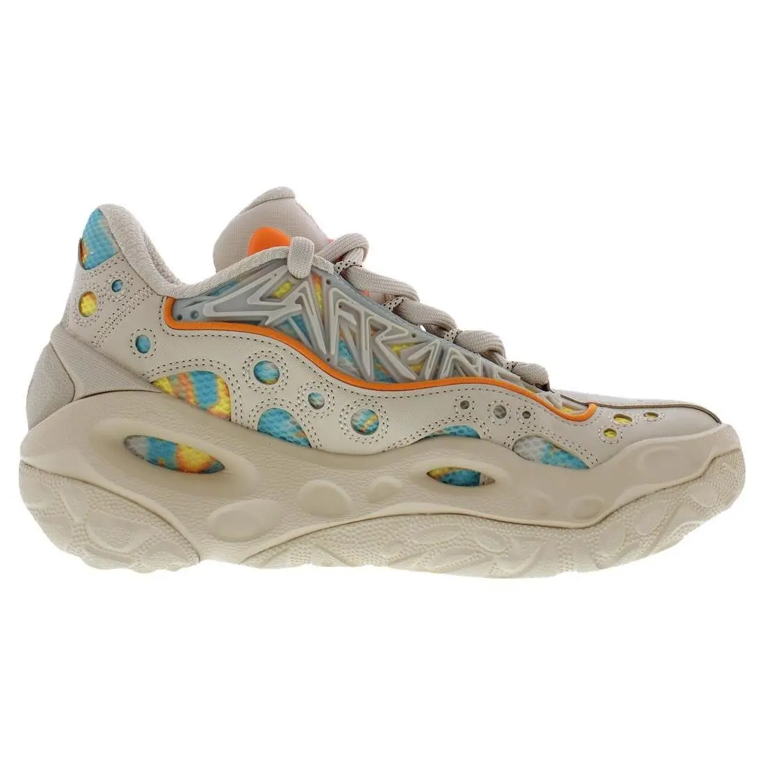 Puma shoes - Light Sand/Orange Glo, Main: Brown 1