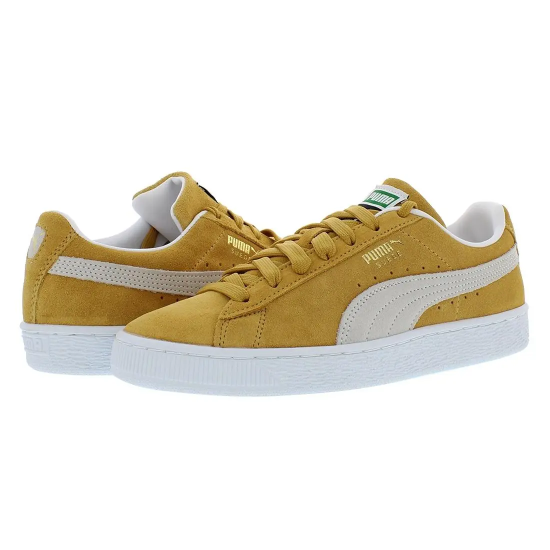 Puma shoes - Honey Mustard/Puma White, Main: Yellow 4
