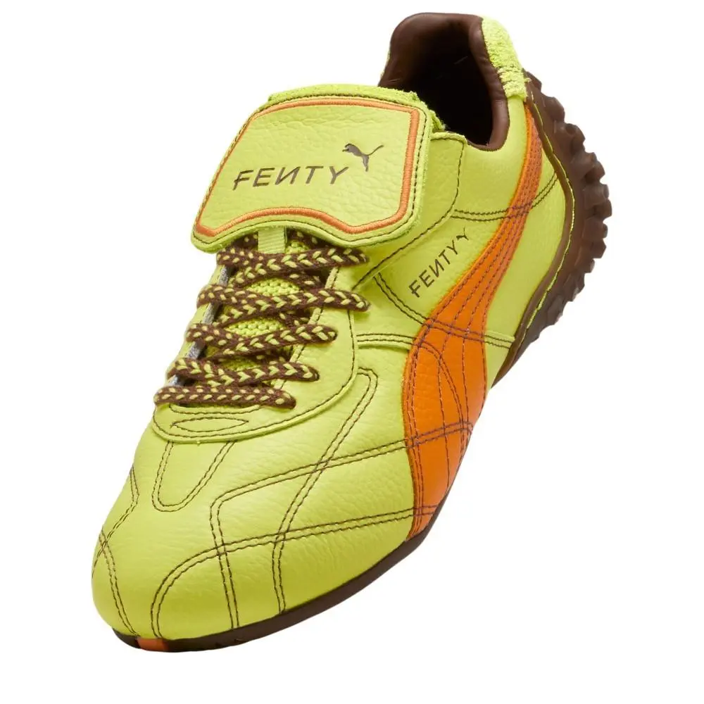Puma shoes - PUMA Fenty X  Avanti Ls Stitched Lace Up - 40481402 - Green 4