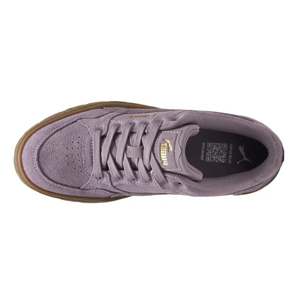 Puma shoes - PUMA Karmen Ii Idol Suede Lace Up - 39746214 - Purple 2