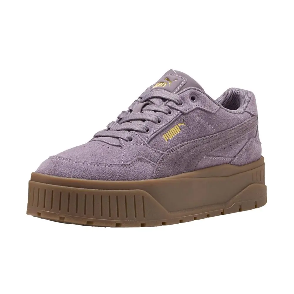 Puma shoes - PUMA Karmen Ii Idol Suede Lace Up - 39746214 - Purple 8