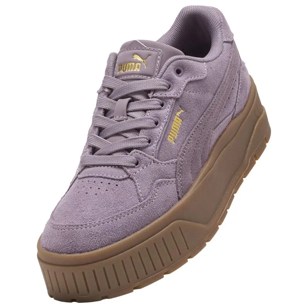 Puma shoes - PUMA Karmen Ii Idol Suede Lace Up - 39746214 - Purple 12