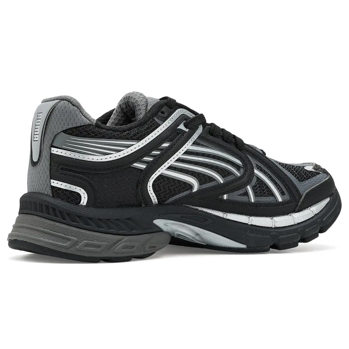 Puma shoes - Black/Cool Dark Gray/Silver 8