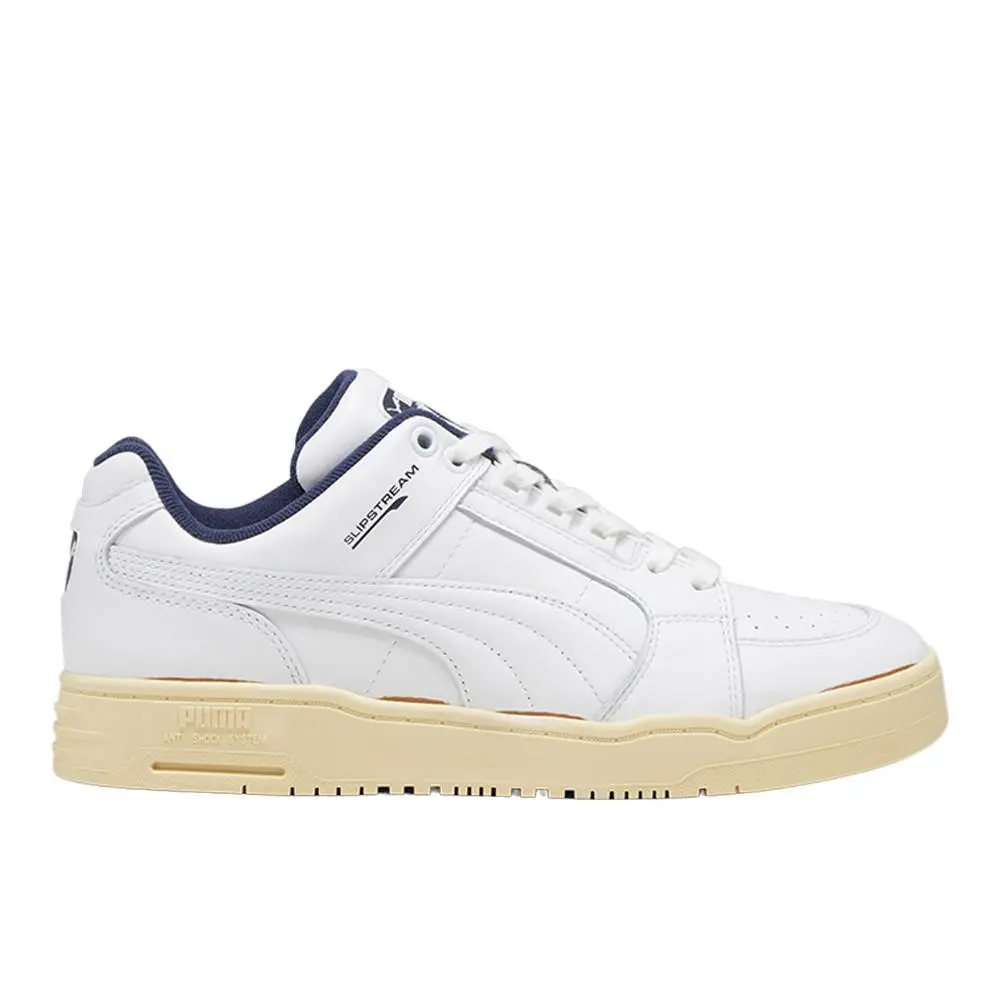 Puma Slipstream Lo The Neverworn Ii Lace Up Mens White Sneakers Casual Shoes 39