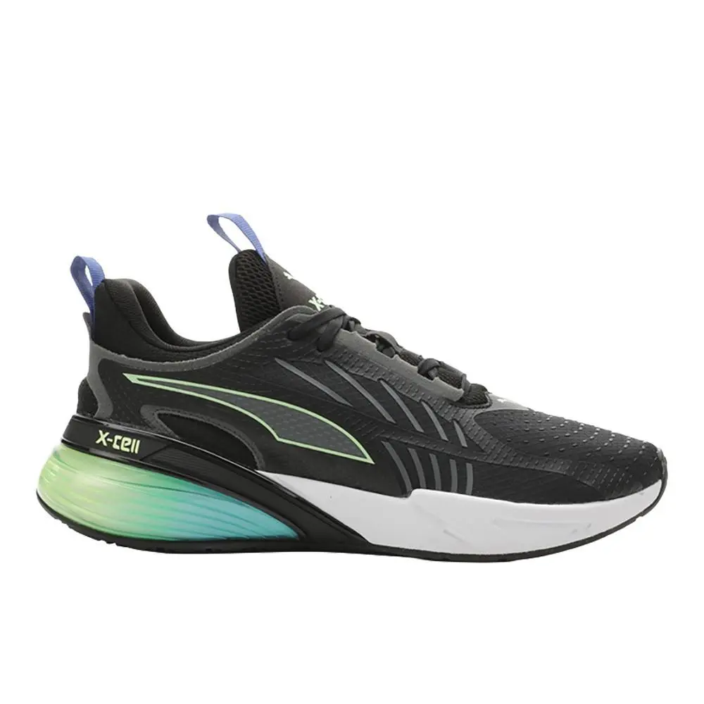 Puma Xcell Action Running Mens Black Sneakers Athletic Shoes 37830101 - Black