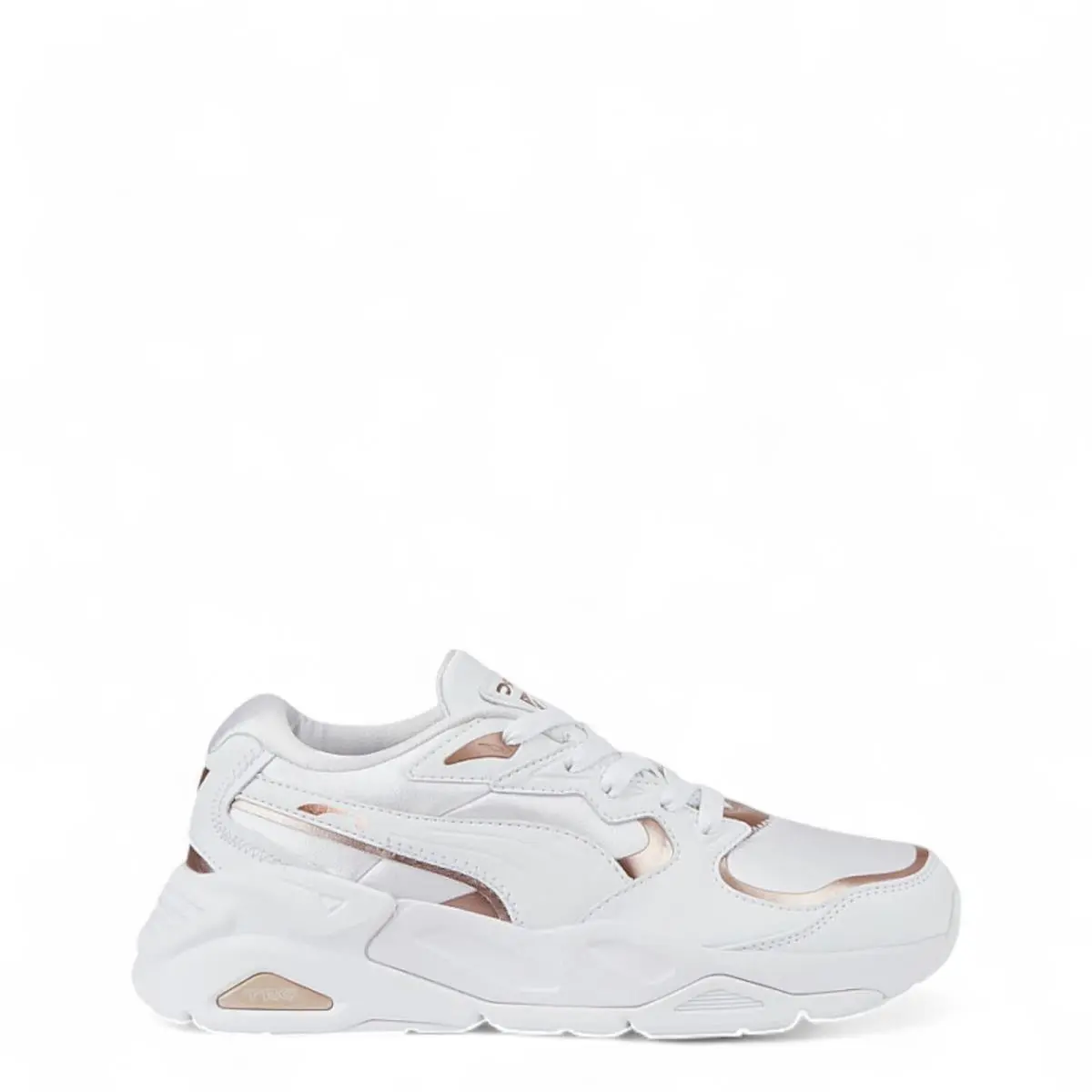 Puma Women`s Trc Mira Glam Sneakers 386753 01 White - W/box