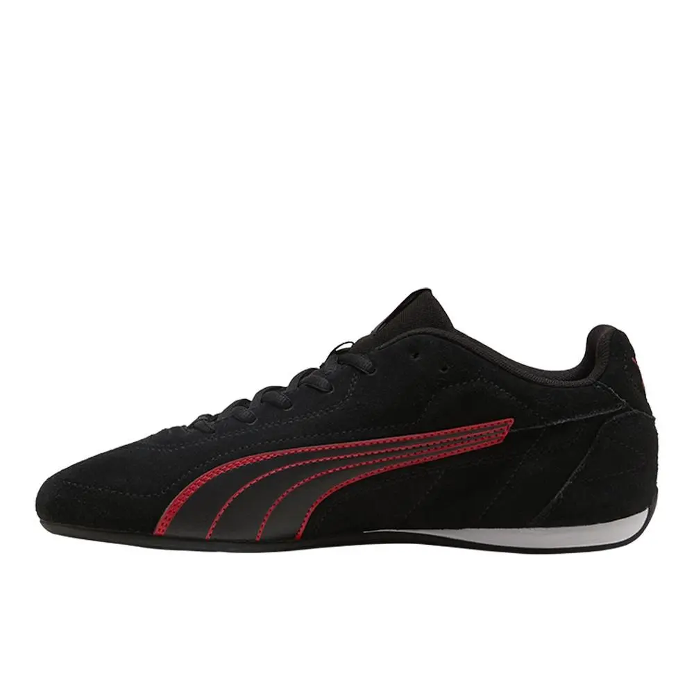 Puma shoes - PUMA Catch Suede Lace Up - 40268101 - Black 1