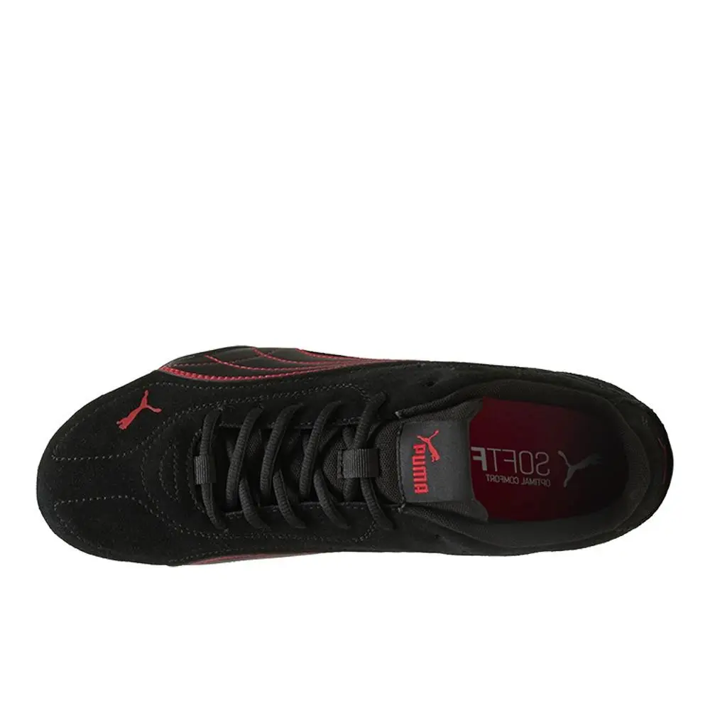 Puma shoes - PUMA Catch Suede Lace Up - 40268101 - Black 2