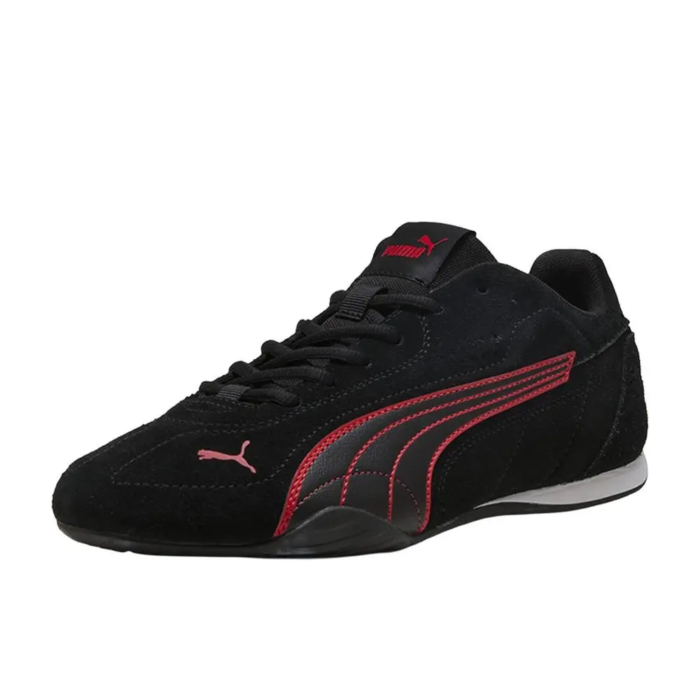 Puma shoes - PUMA Catch Suede Lace Up - 40268101 - Black 8
