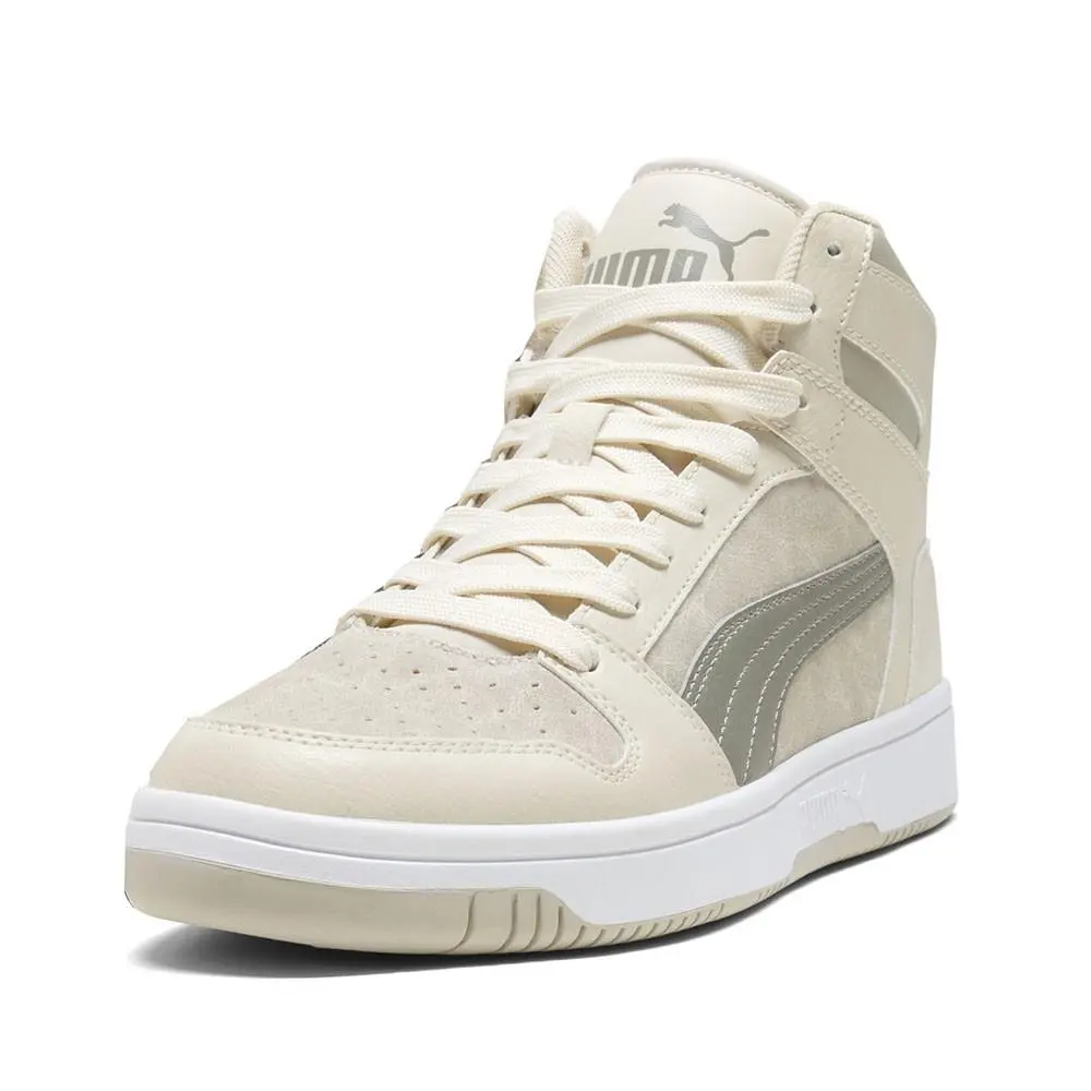 Puma shoes - PUMA Rebound Layup Washed Suede High Top - 40199401 - Beige 0
