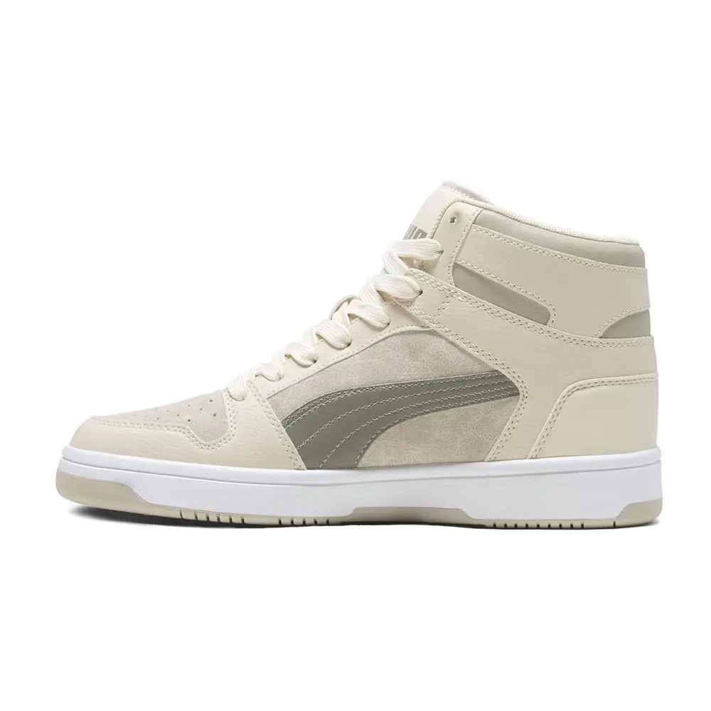 Puma shoes - PUMA Rebound Layup Washed Suede High Top - 40199401 - Beige 1