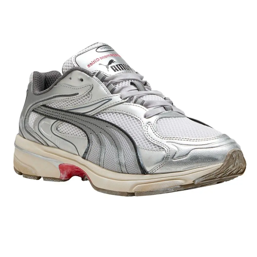Puma shoes - PUMA  X Lost Management Cities Extos Metallic Lace Up - 39831401 - Silver 0