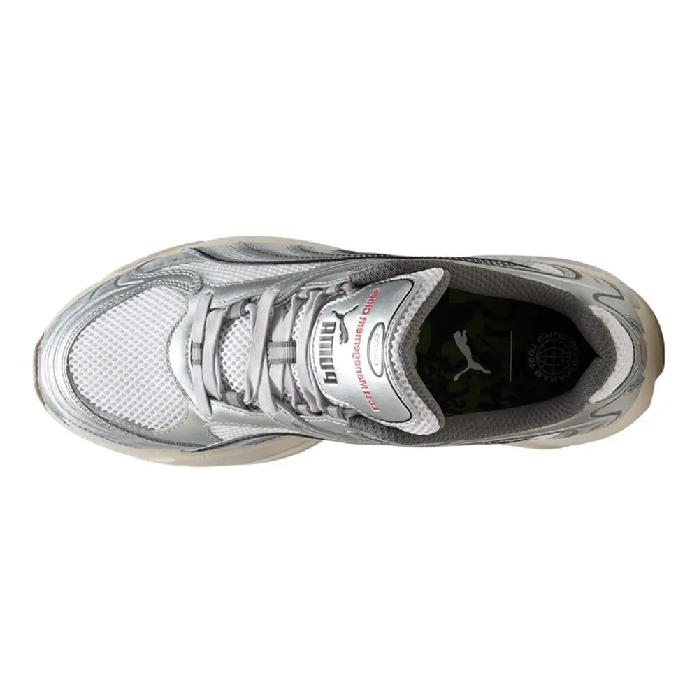 Puma shoes - PUMA  X Lost Management Cities Extos Metallic Lace Up - 39831401 - Silver 8