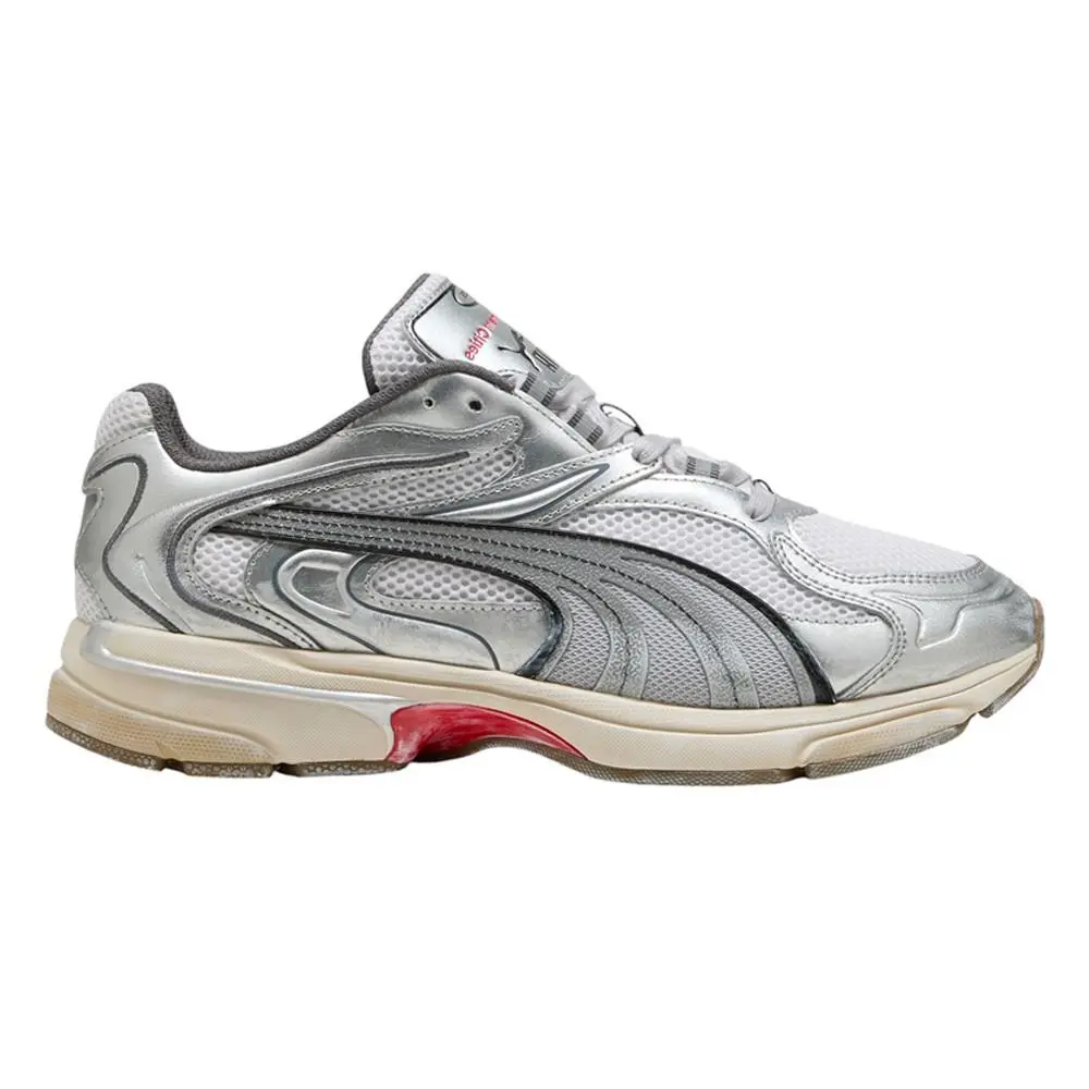 Puma shoes - PUMA  X Lost Management Cities Extos Metallic Lace Up - 39831401 - Silver 5