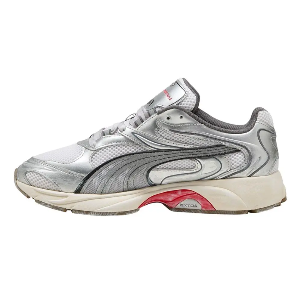 Puma shoes - PUMA  X Lost Management Cities Extos Metallic Lace Up - 39831401 - Silver 7