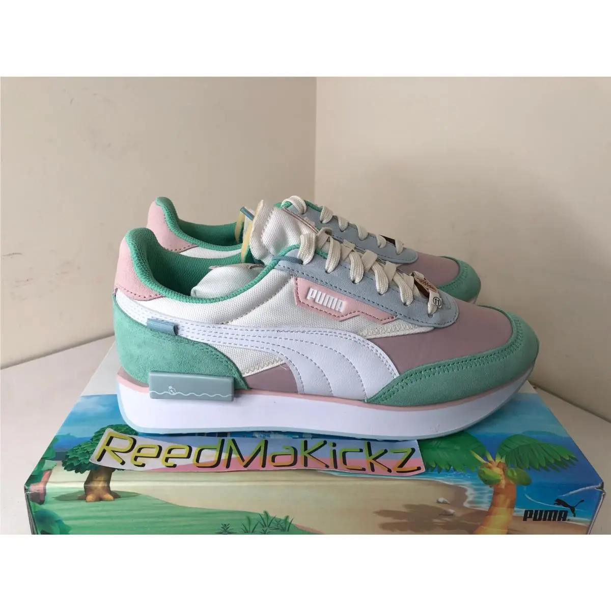 Puma shoes - Puma Future Rider - Future Rider - 383076 01 - White 1